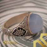 انگشتر نقره نگین عقیق